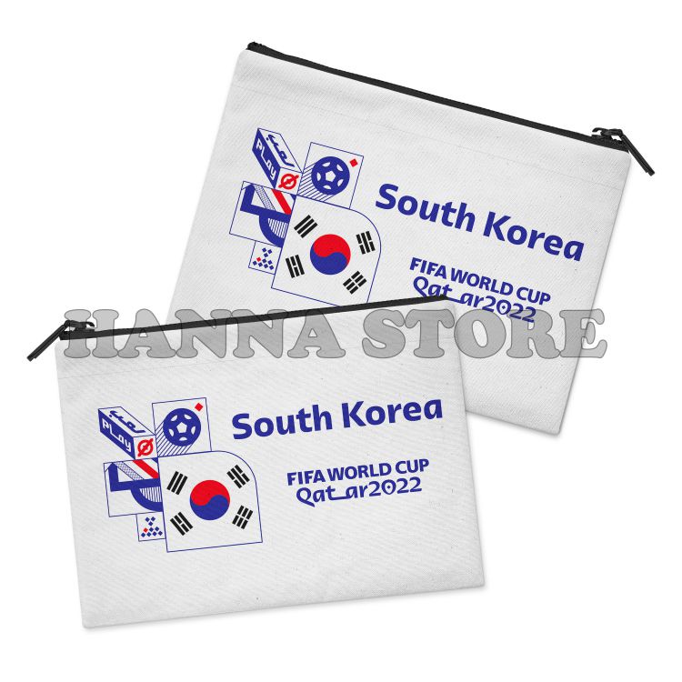 Tas Dompet Souvenir Piala dunia 2022 bola Korea Selatan