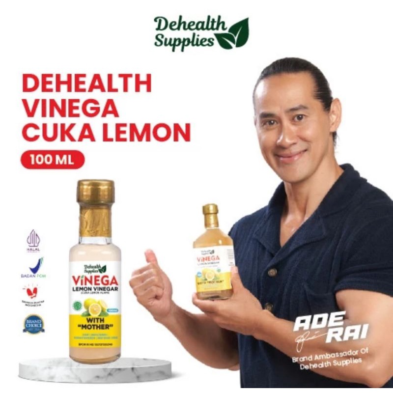 

Dehealth Supplies FINEGA CUKA LEMON 100ml (Botol Kaca)