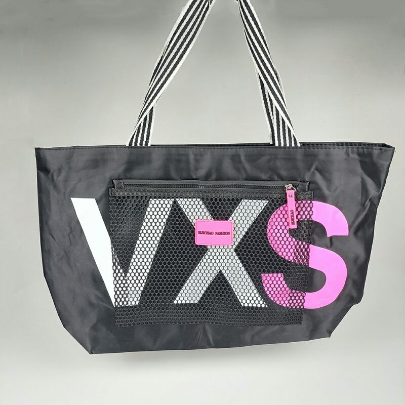 Tas Selempang Tote Bag Gym Bag y-972 Black