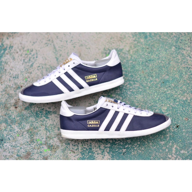 Adidas Gazelle Og Navy Leather