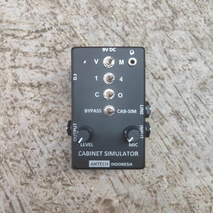 {MusikStore} Cabinet Simulator DI AMTECH untuk direct sound gitar ke mixer Berkualitas