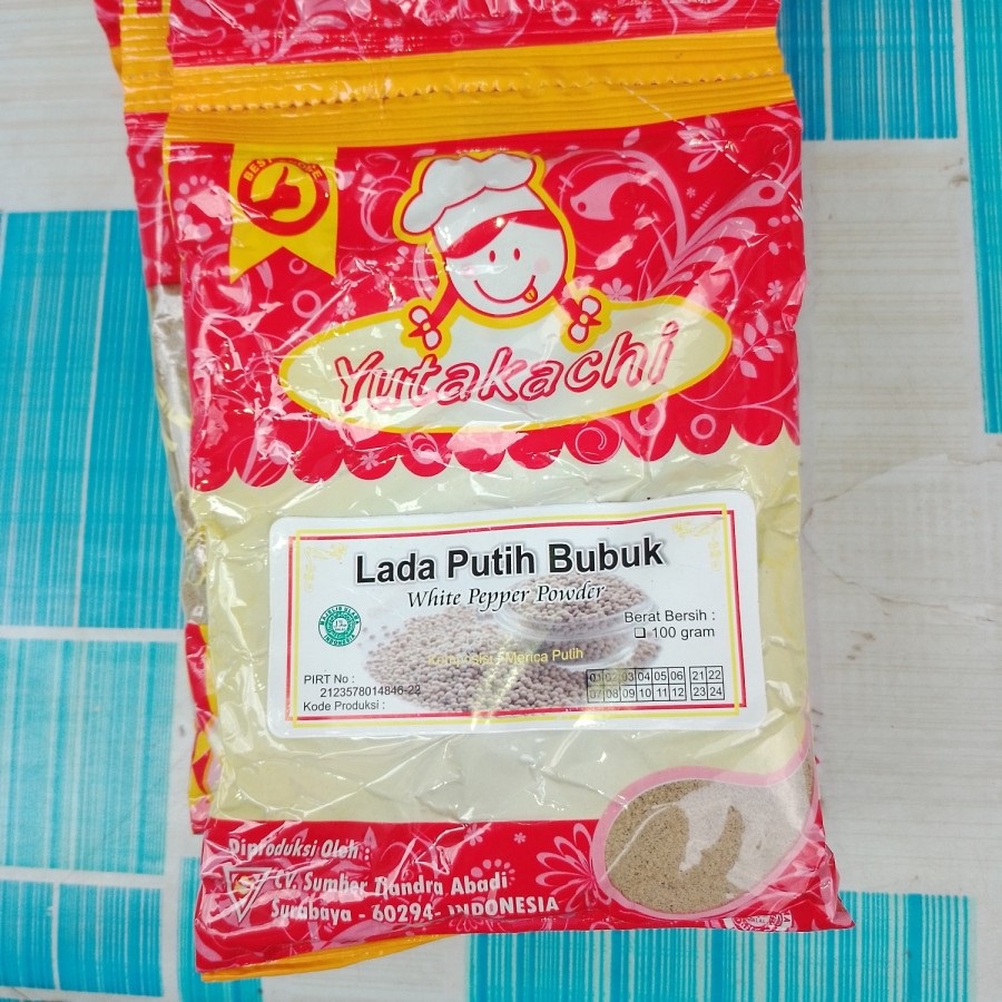 

Lada Putih Bubuk YUTAKACHI - 100 gram