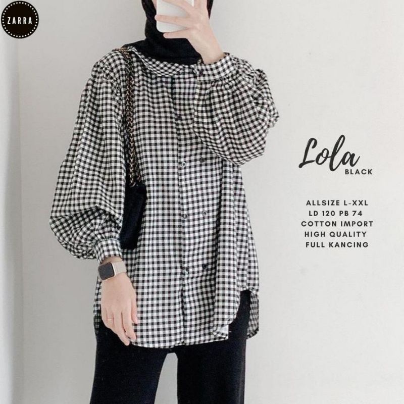 (BISA COD) LOLA/MEDINA/KIRANA/IRISH/IVY/ TIFFANY ORIGINAL PRODUK ATASAN TERBARU