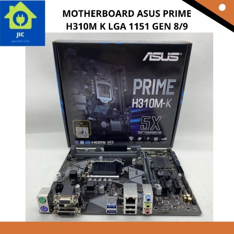 MOTHERBOARD ASUS PRIME H310M K LGA 1151 GEN 8/9