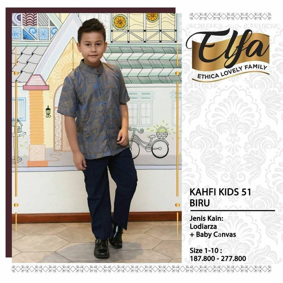 KOKO ANAK TERBARU ETHICA KAHFI KIDS 51 BIRU