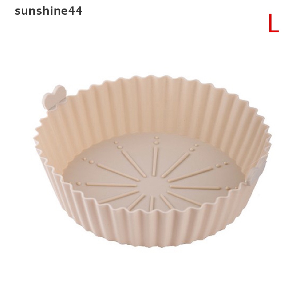 Sunshine 1Pc Nampan Air Fryer Bahan Silikon Anti Lengket Reusable