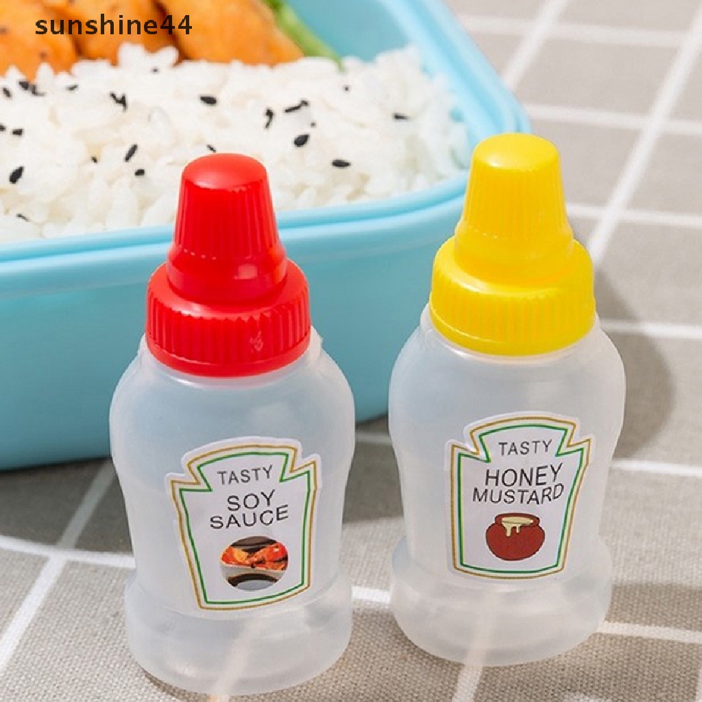 Sunshine 1Pc Botol Saus / Kecap / Madu / Salad Mini Portable