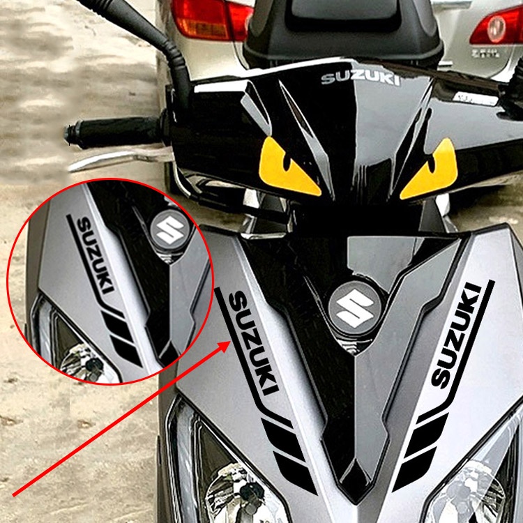 Stiker Reflektif Pelindung Samping Motor SUZUKI GSXR 600 750 1000 K1 K2 K3 K4 K5 K6 K7 K8 H1