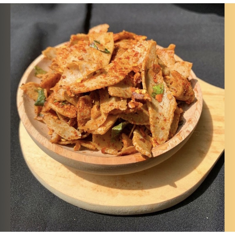 

Basreng pedas daun jeruk
