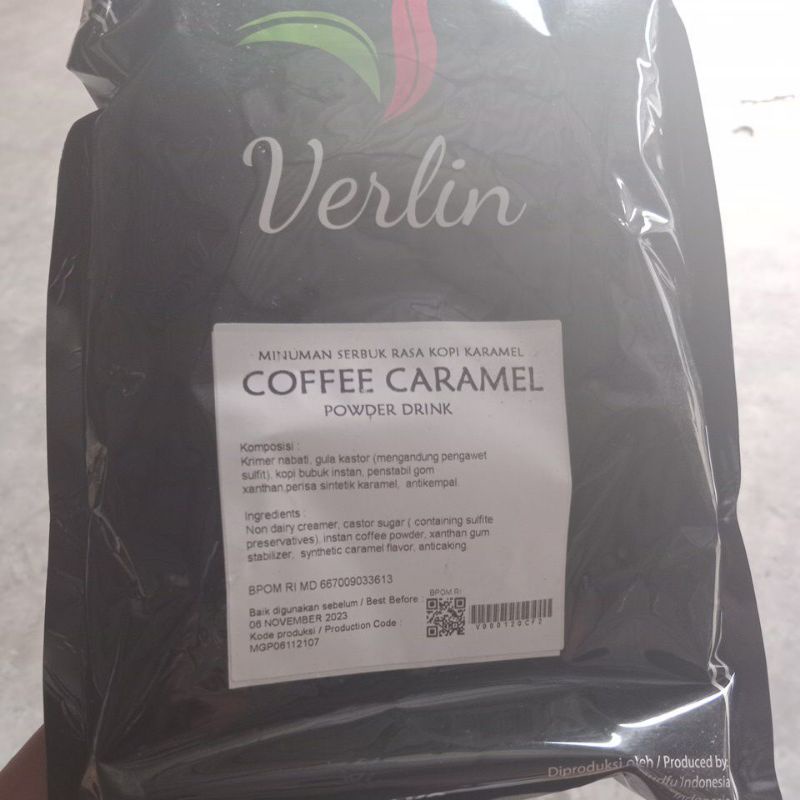

verlin kopi caramel powder