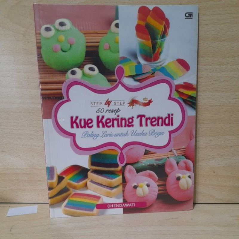 buku resep  50 resep KUE KERING TRENDI