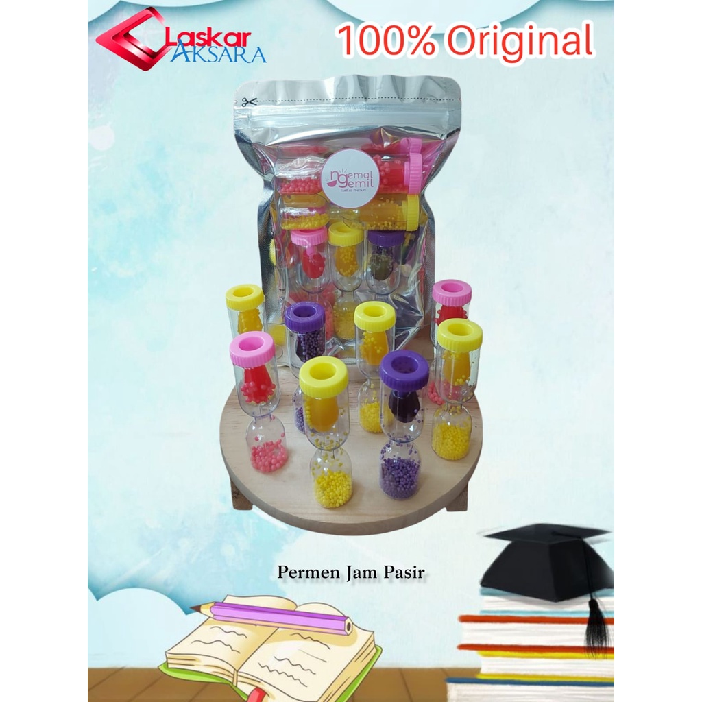 

Permen Jam Pasir - Permen Mainan Kualitas Premium