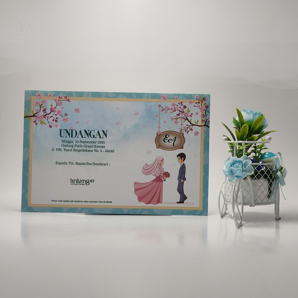 Kertas Blangko Undangan Lintang 67 Murah