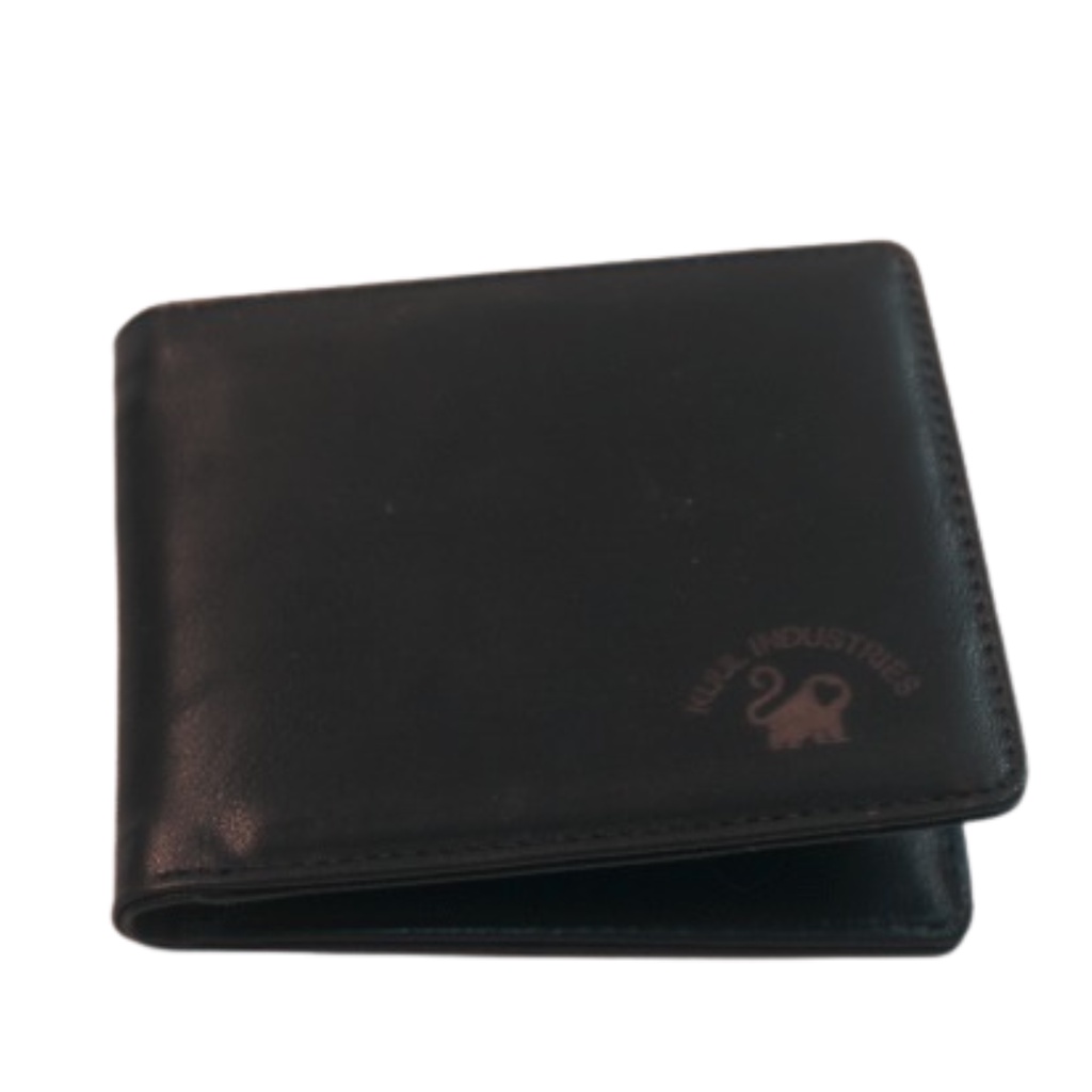 Kuul Industries Dompet Solid Wallet | Original | Dompet Pria | Dompet Kulit Pria Wanita | Dompet Hitam Solid