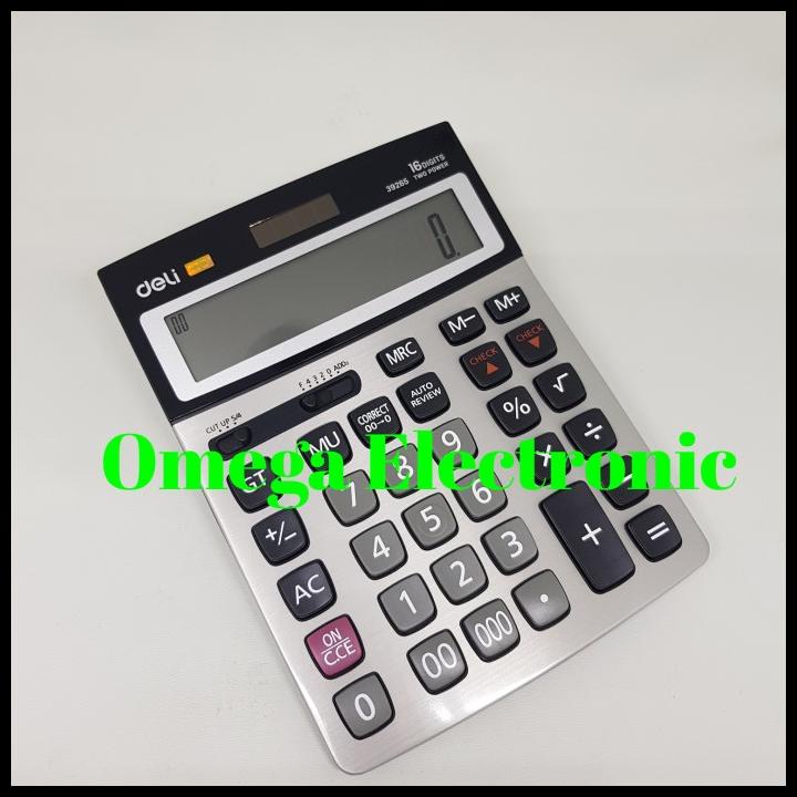 

Deli 39265 Calculator Check & Correct Desktop Kalkulator 16 Digits