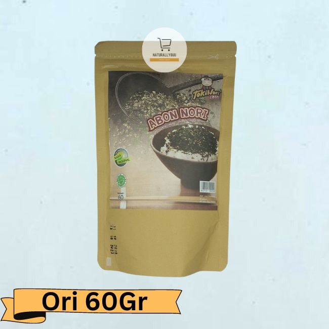 Tokinori Abon Nori Original / Spicy Abon Rumput Laut / Furikake Seaweed 30 - 60gram