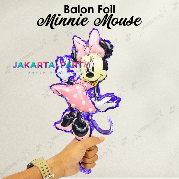 Balon Foil Minnie Mouse Mini #2 / Balon Foil Karakter Minnie