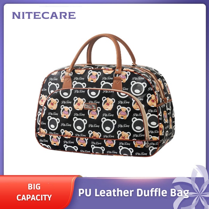 Tas Peralatan Kosmetik Make Up Cosmetic Besar Serbaguna Multifungsi - Bear