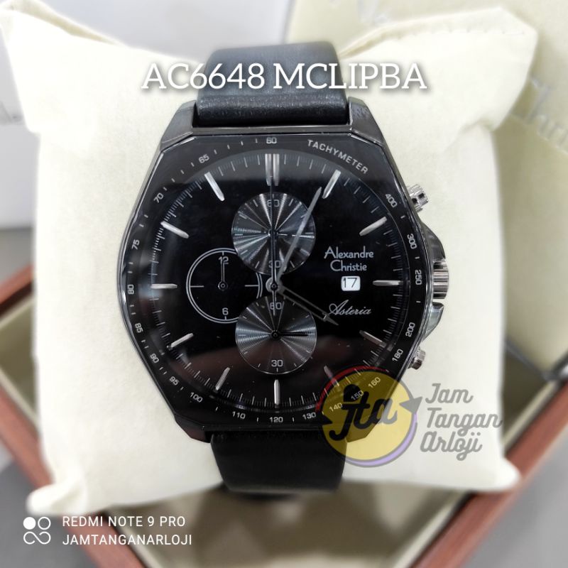 New Alexandre Christie AC6648 Jam Tangan Pria AC 6648 Original MCLIPBA