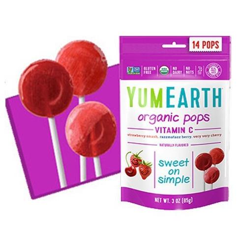 

TERLARIS YumEarth Organics - Vitamin C Pops / permen / makanan / yum earth /PERMEN LUNAK/PERMEN VIRAL/PERMEN MILO/PERMEN YUPI/PERMEN JADUL/PERMEN KARET