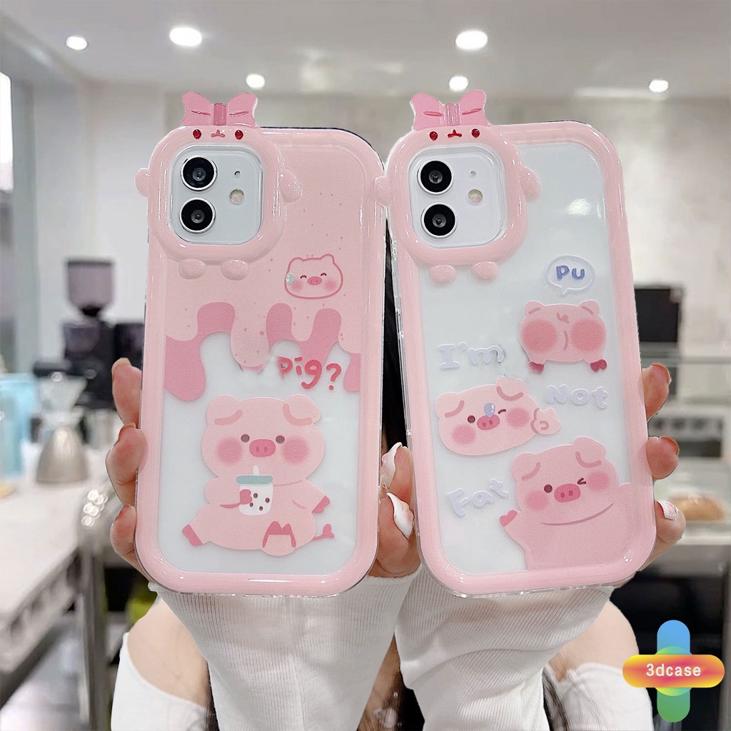 Soft Case Desain Kartun Monster 3D Untuk IPhone 12 11 13 14 PRO MAX 6 7 6S 8 14 Plus X XR XS MAX 11 12 13 Se 2020 6SPlus 7Plus 6Plus 8Plus 14Plus XSMAX