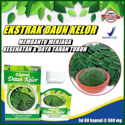

Kapsul Ekstrak Daun Kelor Melancarkan ASI Mengobati Penyakit Jantung