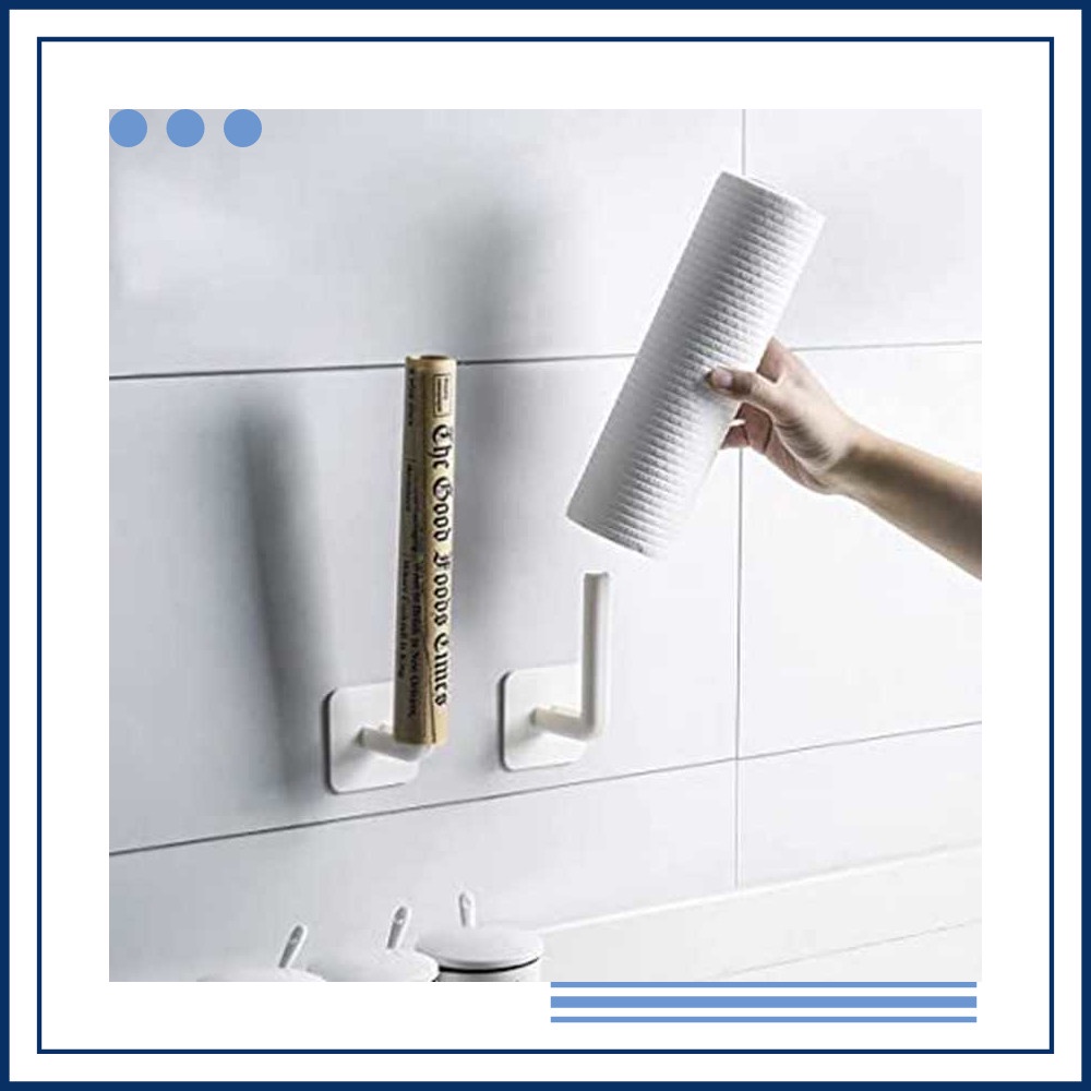 Promo IHLS Gantungan Hook Wall Hanger Organizer Adhesive 1PCS - VS18 Keren