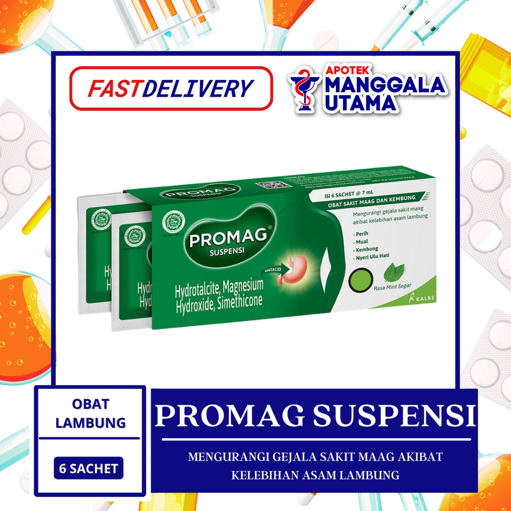 PROMAG SUSPENSI PER BOX ISI 6 SACHET