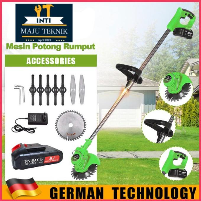 Mesin Potong Rumput Portabel Tanpa Kabel ALAT POTONG barang laris