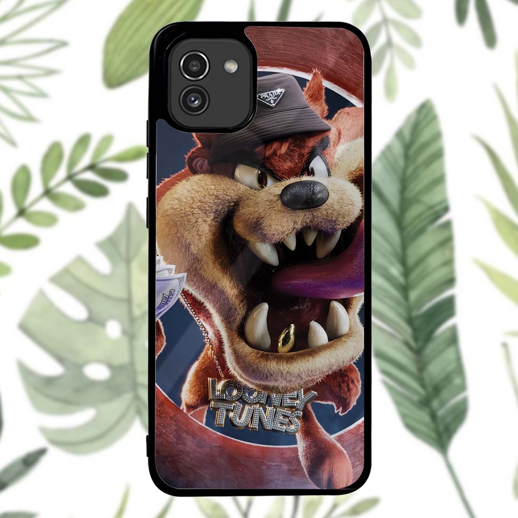 Case Kilau Samsung A03 | Casing Hp Glossy | Motif Tazmania