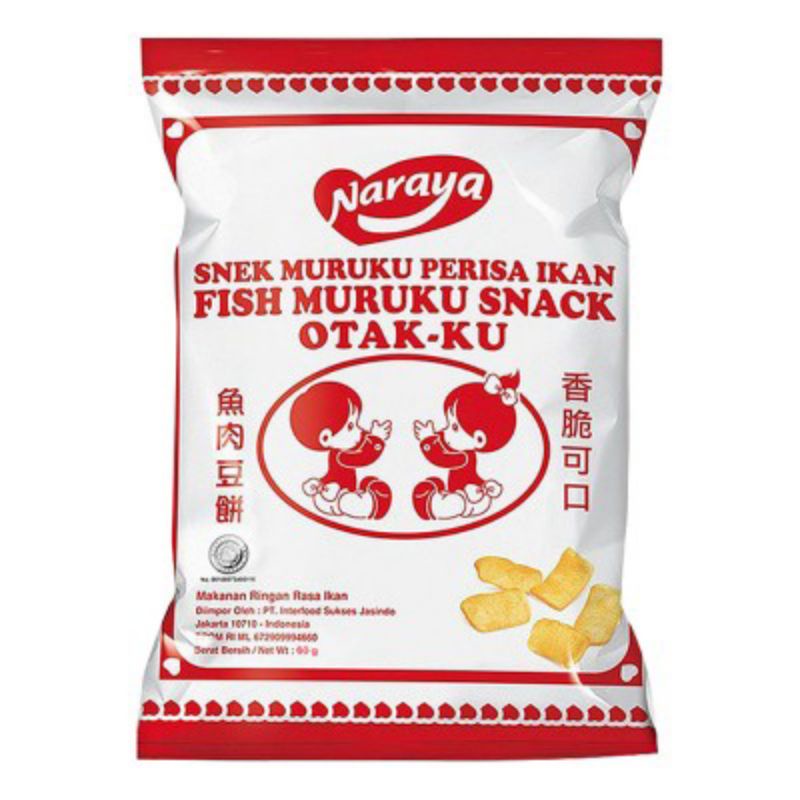 

beli 1 gratis 1 Snack maruku naraya otak ku maruku rasa ayam dan rasa ikan 60gr