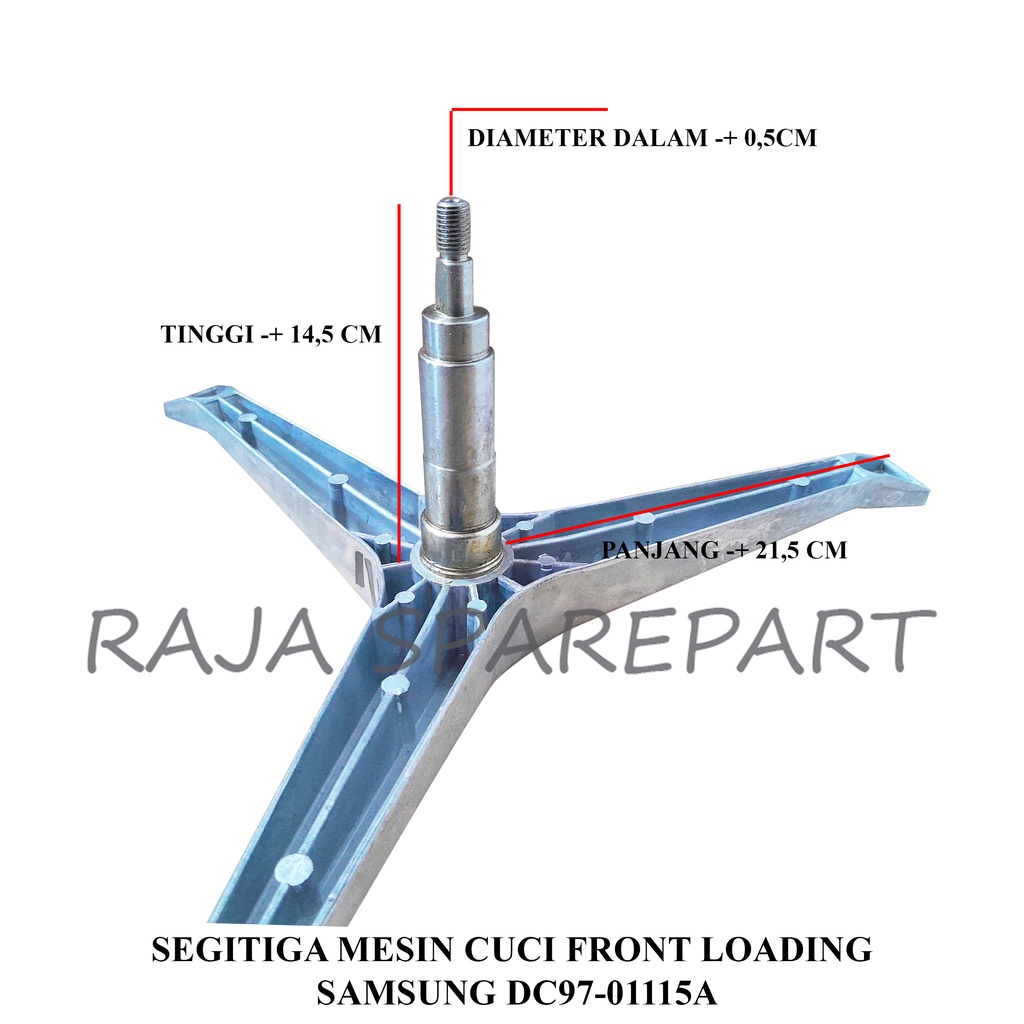 Segitiga Tabung Mesin Cuci SAMSUNG Front Loading DC97-01115A