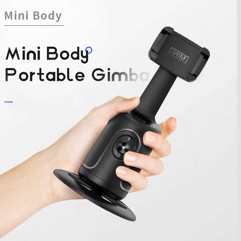 ZEVAN Gimbal Kamera Stabilizer Handphone 360°Auto AI Face Tracking P01-1