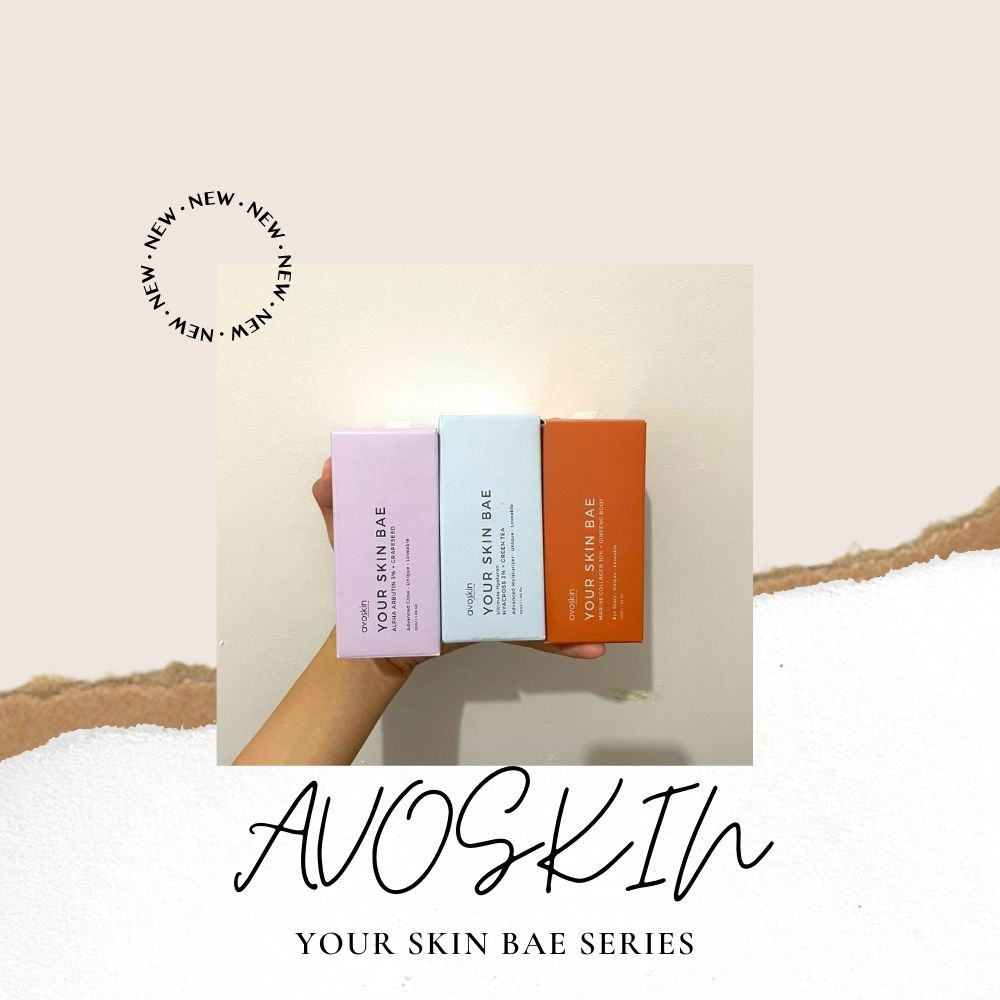 [READY STOCK] AVOSKIN YOUR SKIN BAE SERUM - YSB ALL VARIAN:  Alpha Arbutin 3% + Grapeseed, Marine Co