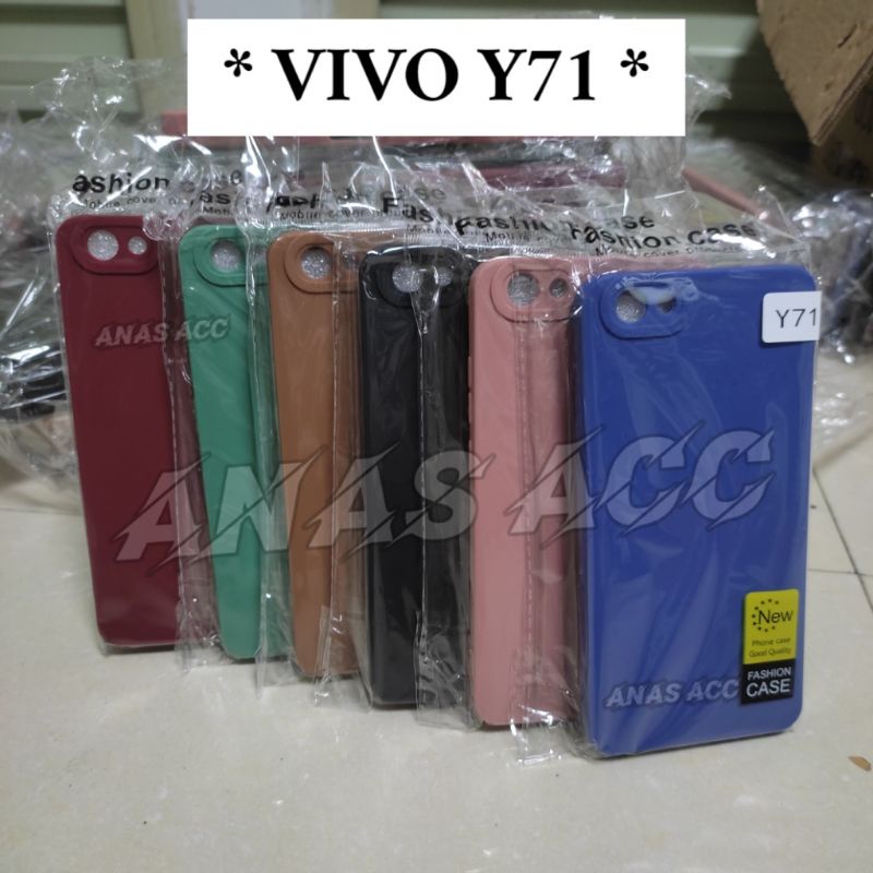 Soft Case ProCamera VIVO Y71 SOFTCASE MACARON PELINDUNG + CAMERA