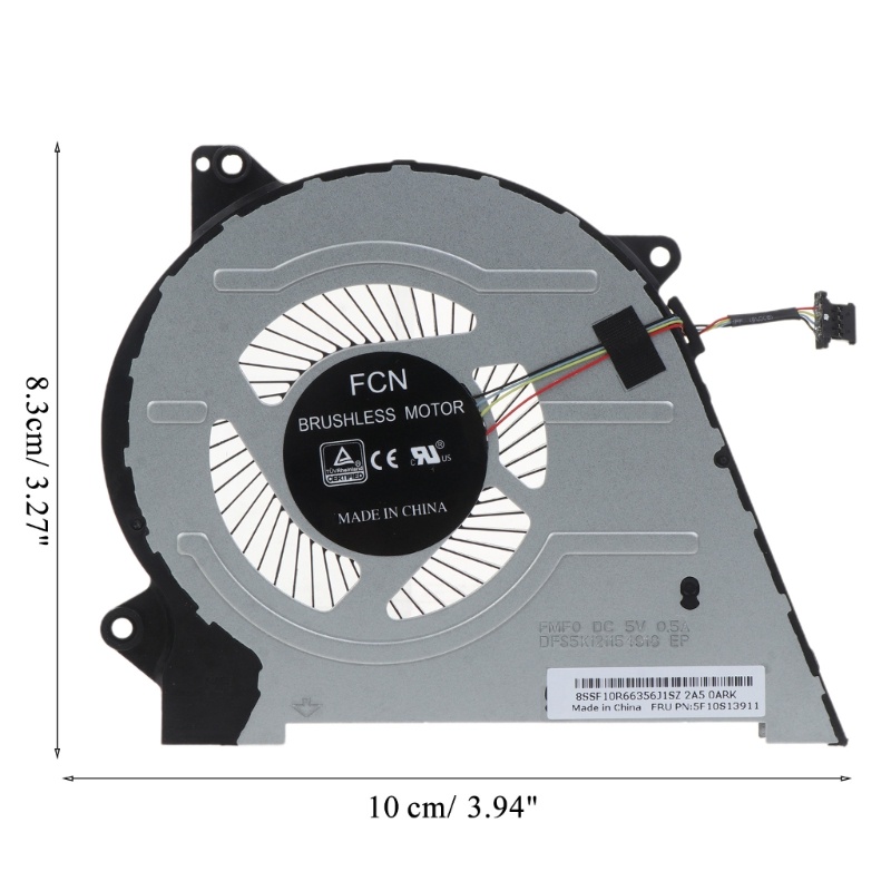 Kipas Pendingin Radiator CPU btsg Untuk IdeaPad Flex5 14IIL05 14ITL05 14ARE05 Laptop