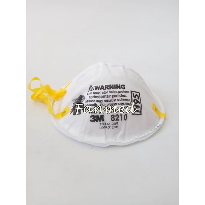 N95 Mask 3M 8210 Masker Asap Debu t-fanmedsby Berkualitas