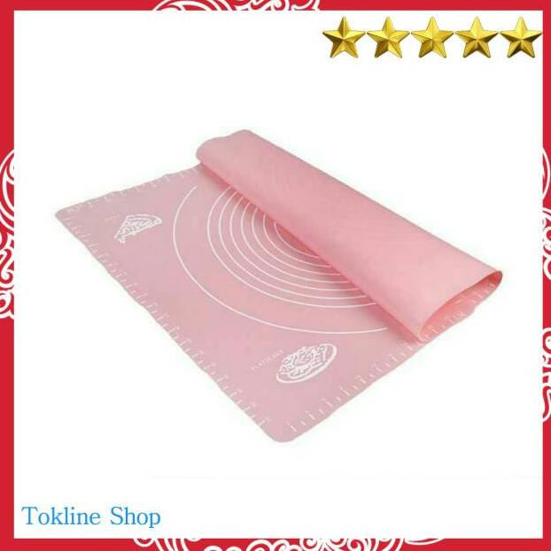 [MAREM] ALAS ADONAN KUE SILIKON SILICONE FONDANT TALENAN ULENAN MENGULENI BAKING MAT SILMAT SILPAT