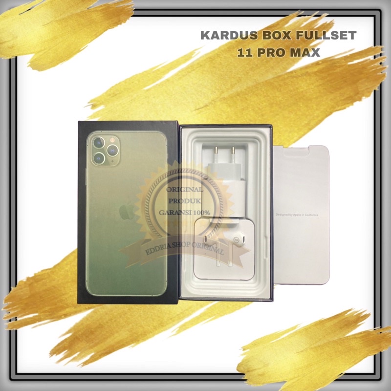 DUSBOOK BOX KOTAK IP HONE 11 PRO MAX FULLSET