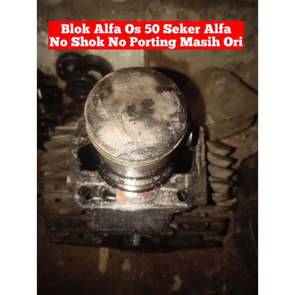 Blok Alfa/Sigma/Boring Alfa Sigma Os 50 Std Belum OB Belum Porting