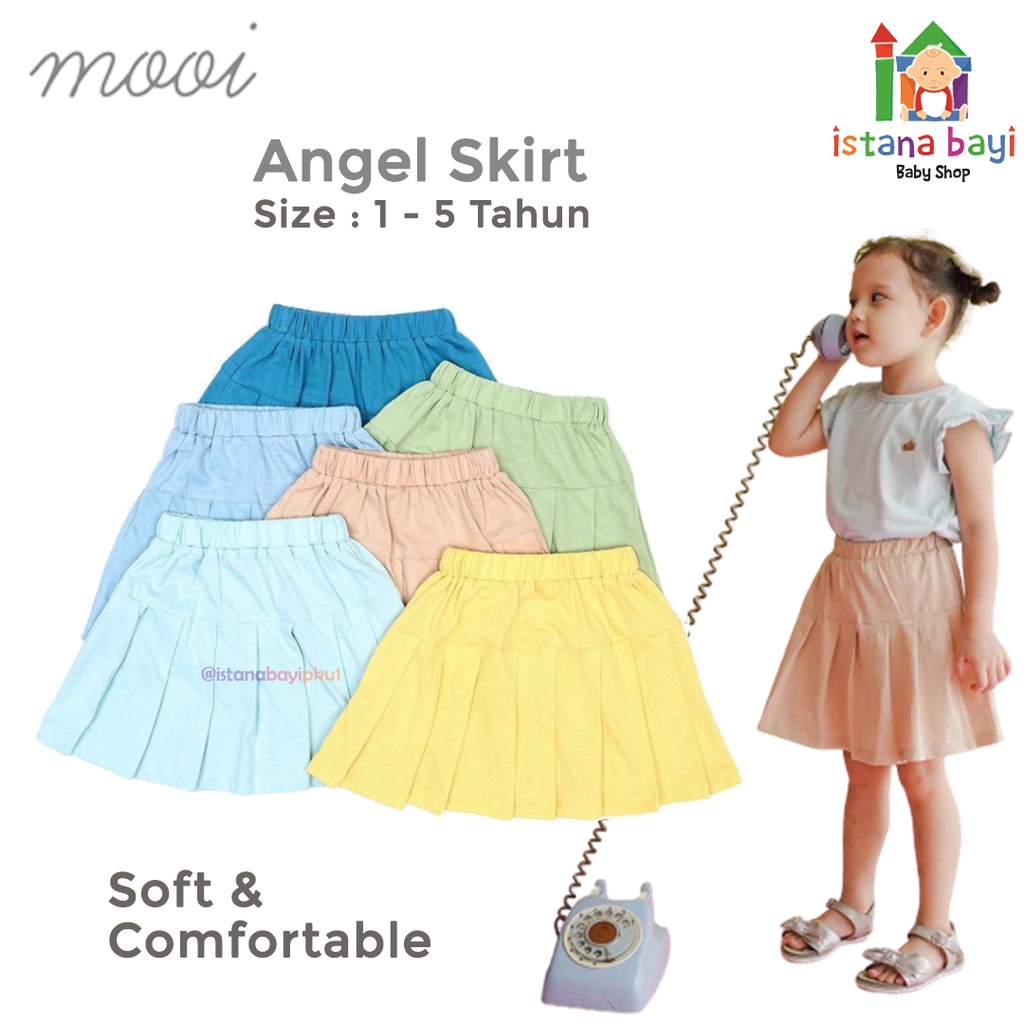 Mooi  Angel Skirt / Rok Anak 1-5 Tahun / Rok anak Perempuan