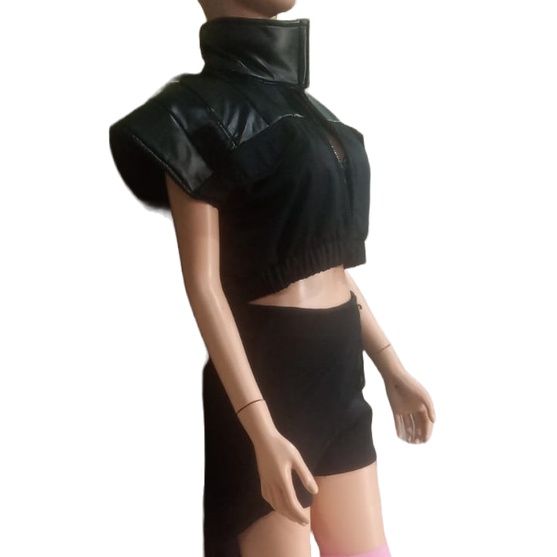 Baju Dance Wanita Kostum Venom Kpop Korea