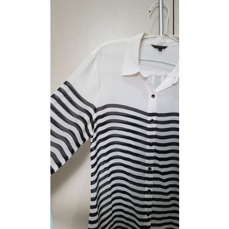 kemeja kotak2 putih the executive