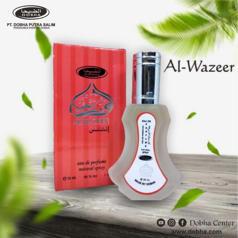 AL WAZEER Spray DOBHA 35ml Eau De Parfume pria EDP