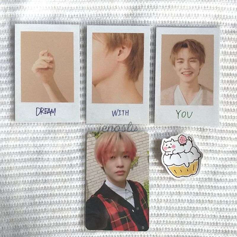 READY STOCK NCT DREAM Chenle Pola Sg20 + Chenle Kihno Future (Penabur)