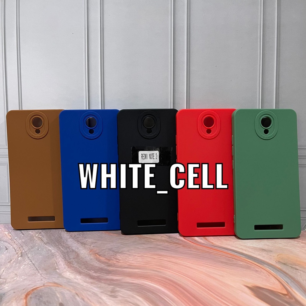 SoftCase ProCamera Silicon Matte Case Full Cover Xiaomi Pocophone F4 5G Xiaomi Pocophone F4 GT Redmi Note 2 White_Cell