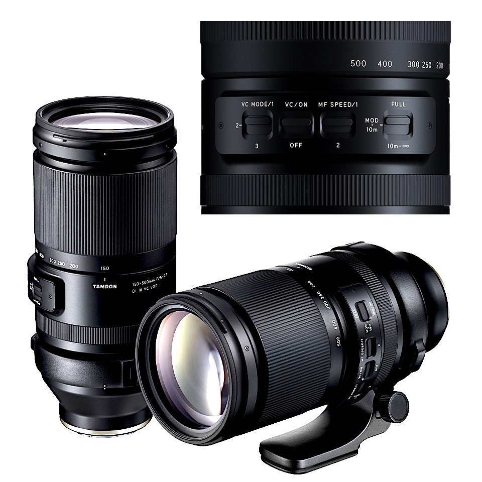 Tamron 150-500mm f/5-6.7 Di III VXD for Fujifilm X-mount Lensa Kamera
