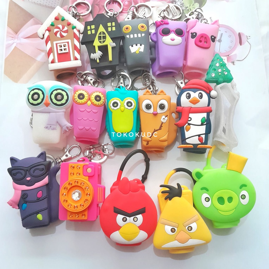 POCKETBAC HOLDER LIGHT UP BUAT HAND SANITIZER