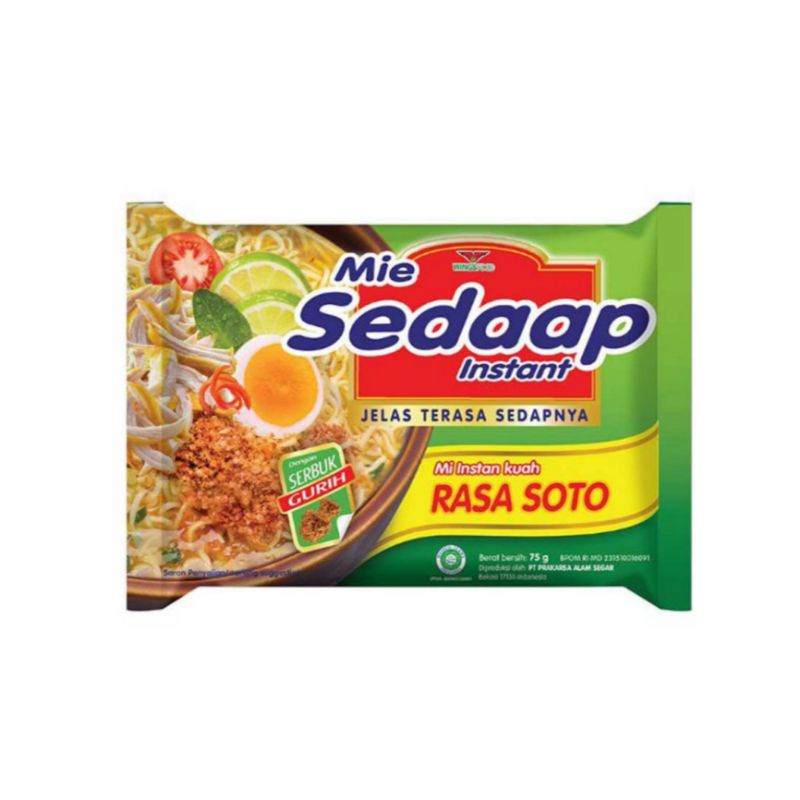 

Sedaap Mie Instant Soto 75 g