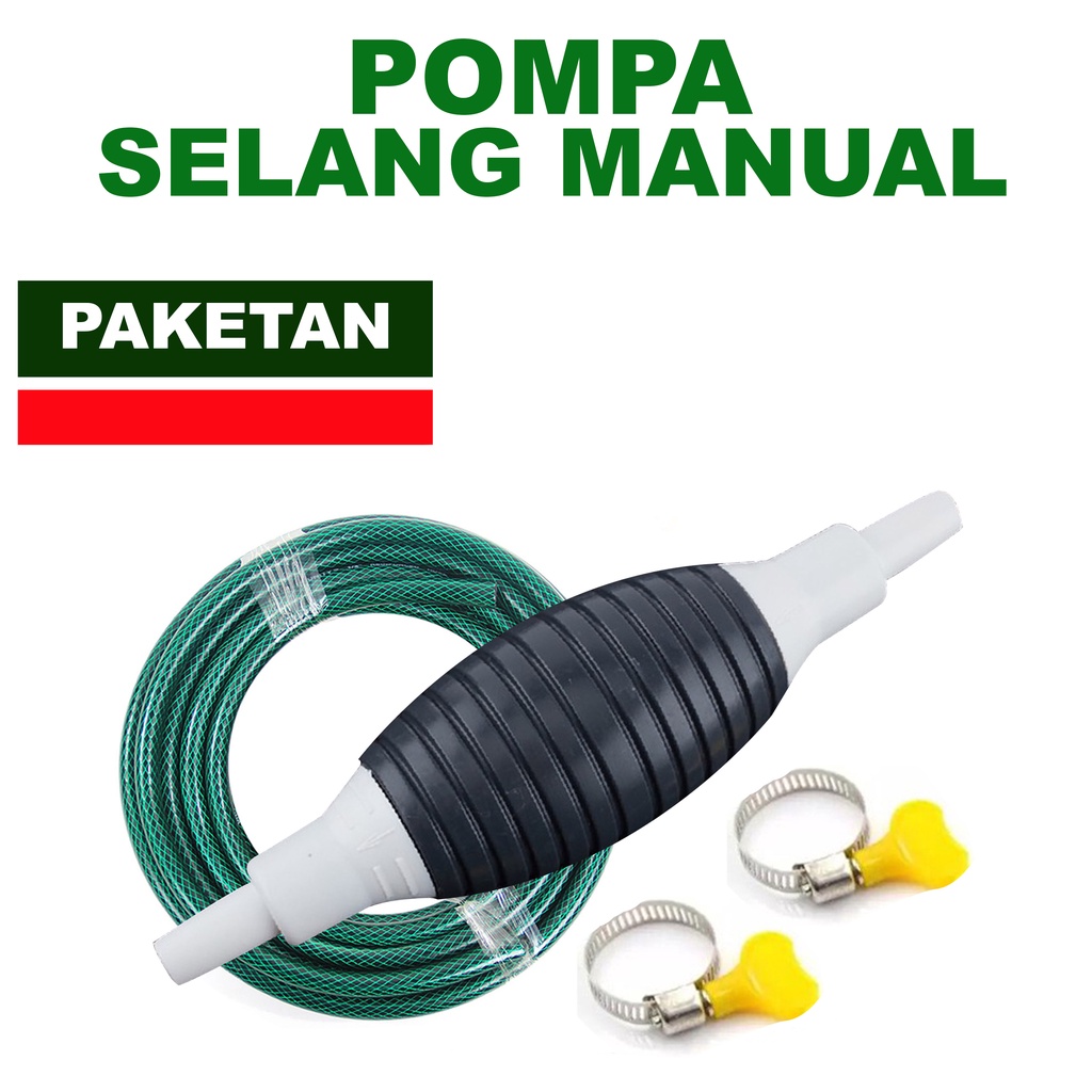 Pompa Alat Sedot Air Minyak Bensin Mobil Portable / Universal MurahPompa Manual Bahan Bakar